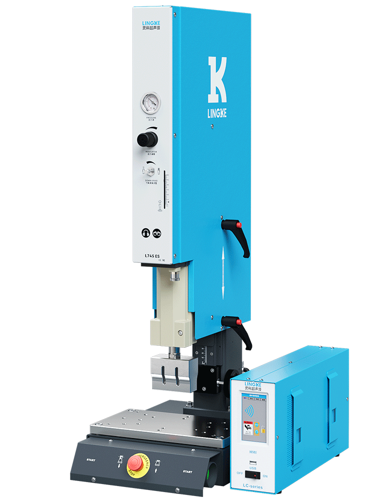 靈科超聲波塑料焊接機 40kHz-1200W L745 ES 數(shù)字