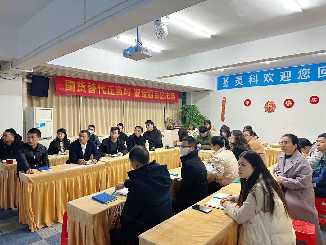 國貨替代，掘金2024丨靈科超聲波營銷總結(jié)規(guī)劃會議順利召開